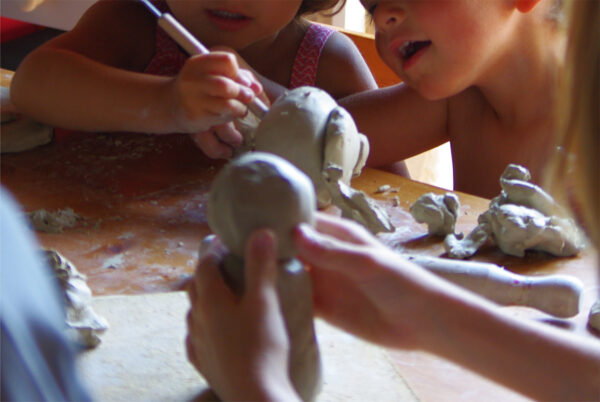 Atelier modelage enfants